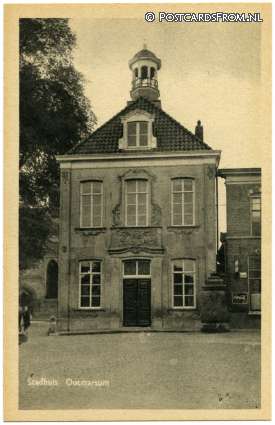 ansichtkaart: Ootmarsum, Stadhuis