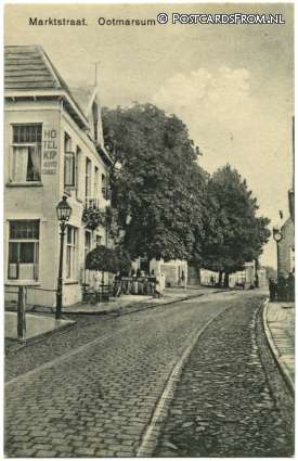 ansichtkaart: Ootmarsum, Marktstraat
