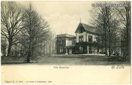 De Lutte, Villa Koperboer ansichtkaart: De Lutte, Villa Koperboer