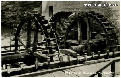 ansichtkaart: Denekamp, Singraven. Watermolen