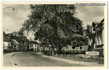 Scheemda, Winschoterstraat. Jeugdherberg ansichtkaart: Scheemda, Winschoterstraat. Jeugdherberg