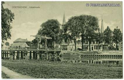 Doetinchem, IJsselkade ansichtkaart: Doetinchem, IJsselkade
