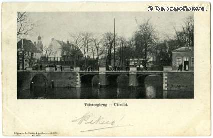 ansichtkaart: Utrecht, Tolsteegbrug