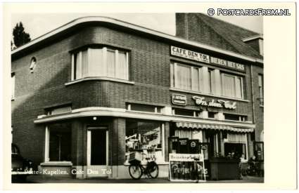 Putte, Kapellen. Cafe Den Tol ansichtkaart: Putte, Kapellen. Cafe Den Tol