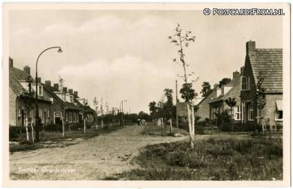 ansichtkaart: Smilde, Oranjestraat