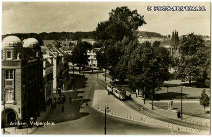 ansichtkaart: Arnhem, Velperplein