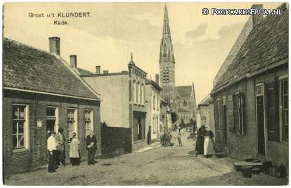 Klundert, Kade ansichtkaart: Klundert, Kade