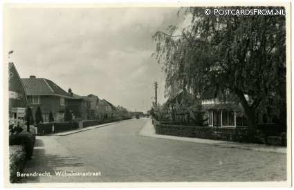 ansichtkaart: Barendrecht, Wilhelminastraat