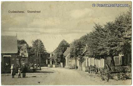 ansichtkaart: Oudeschans, Voorstraat