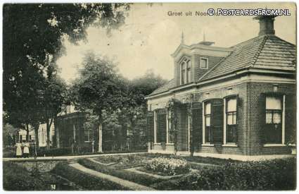 ansichtkaart: Noordhorn, Groet uit