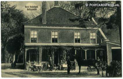 Bellingwolde, Hotel Reiderland ansichtkaart: Bellingwolde, Hotel Reiderland