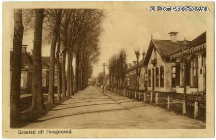 Hoogezand, Groeten uit ansichtkaart: Hoogezand, Groeten uit