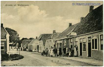 ansichtkaart: Woltersum, Groete uit