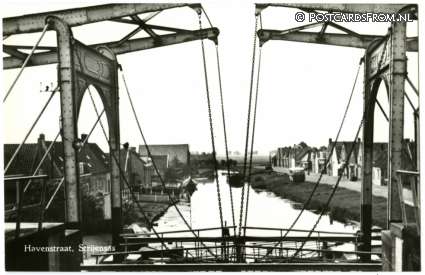Strijensas, Havenstraat ansichtkaart: Strijensas, Havenstraat