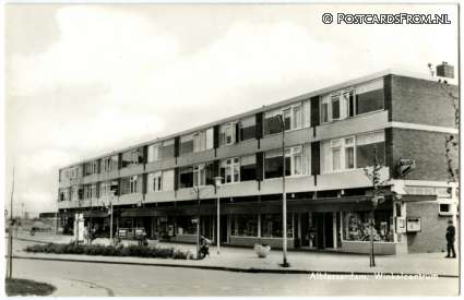 Alblasserdam, Winkelcentrum ansichtkaart: Alblasserdam, Winkelcentrum