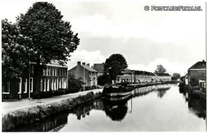 ansichtkaart: Haastrecht, Gezicht op de IJssel