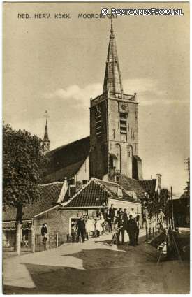 ansichtkaart: Moordrecht, Ned. Herv. Kerk