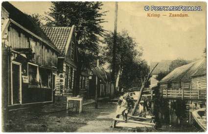 Zaandam, Krimp ansichtkaart: Zaandam, Krimp