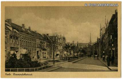 Venlo, Roermondschestraat ansichtkaart: Venlo, Roermondschestraat