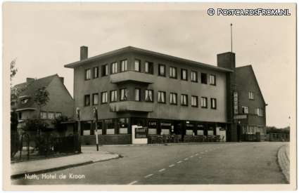 Nuth, Hotel de Kroon ansichtkaart: Nuth, Hotel de Kroon