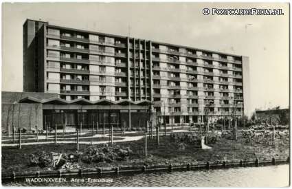 Waddinxveen, Anne Frankhuis ansichtkaart: Waddinxveen, Anne Frankhuis