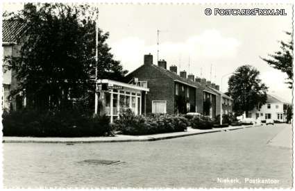 Niekerk Grootegast, Postkantoor ansichtkaart: Niekerk Grootegast, Postkantoor