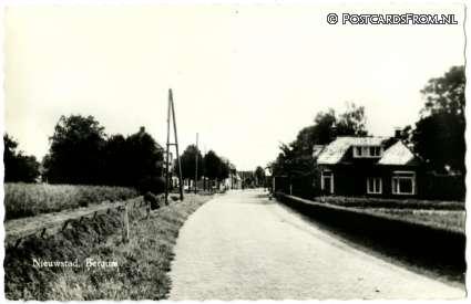 Bergum, Nieuwstad ansichtkaart: Bergum, Nieuwstad