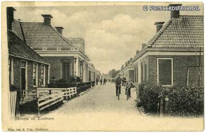 Zuidhorn, Groete uit ansichtkaart: Zuidhorn, Groete uit