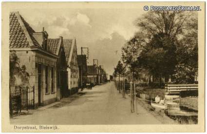 ansichtkaart: Bleiswijk, Dorpstraat