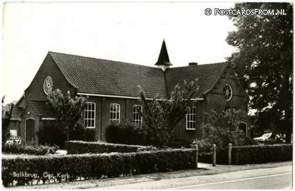 ansichtkaart: Balkbrug, Ger. Kerk