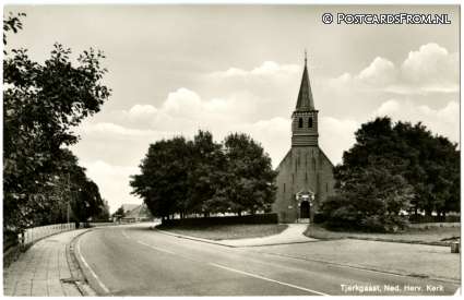 ansichtkaart: Tjerkgaast, Ned. Herv. Kerk