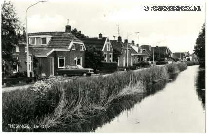 ansichtkaart: Thesinge, De Dijk