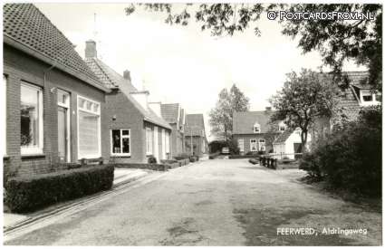 ansichtkaart: Feerwerd, Aldringaweg