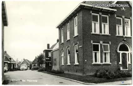 Ezinge, Nw. Peperweg ansichtkaart: Ezinge, Nw. Peperweg