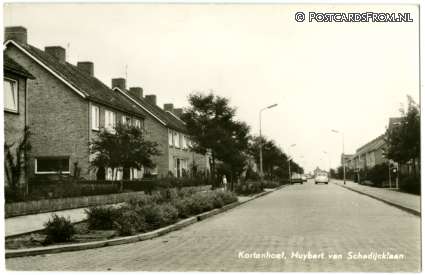 Kortenhoef, Huybert van Schadijcklaan ansichtkaart: Kortenhoef, Huybert van Schadijcklaan