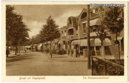 ansichtkaart: Oegstgeest, De Kempenaerstraat