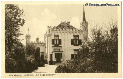 ansichtkaart: Soestdijk, Kasteel 'De Binckhorst'
