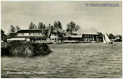ansichtkaart: Eernewoude, Hotel 'Princenhof'