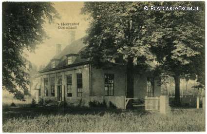Oosterland ZL, 's Heerenhof ansichtkaart: Oosterland ZL, 's Heerenhof