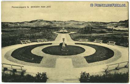 ansichtkaart: Bergen aan Zee, Parnassiapark