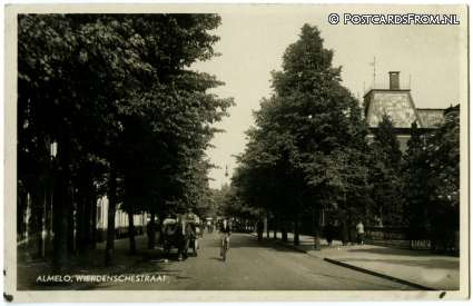 ansichtkaart: Almelo, Wierdenschestraat