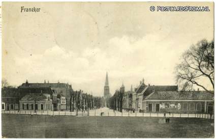 ansichtkaart: Franeker, Voorstraat