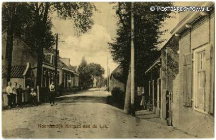 ansichtkaart: Krimpen aan de Lek, Noordendijk