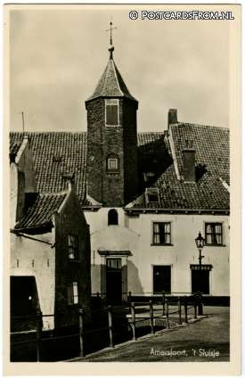 ansichtkaart: Amersfoort, 't Sluisje