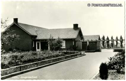ansichtkaart: Heel, Jongensschool