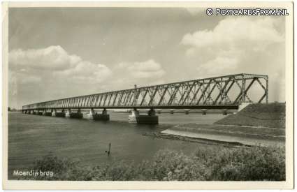 ansichtkaart: Moerdijk, Moerdijkbrug