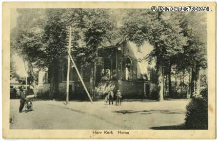 ansichtkaart: Heino, Herv. Kerk