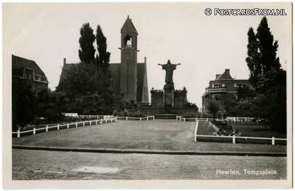 ansichtkaart: Heerlen, Tempsplein