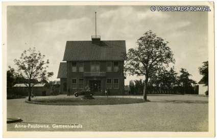 Anna Paulowna, Gemeentehuis ansichtkaart: Anna Paulowna, Gemeentehuis