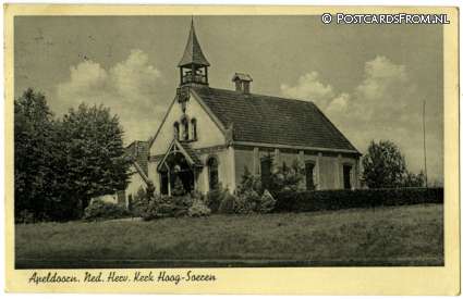 Hoog Soeren, Ned. Herv. Kerk ansichtkaart: Hoog Soeren, Ned. Herv. Kerk